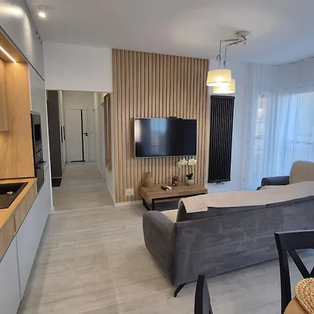 St Wojciech Hill Apartment, Free Parking, Air-conditioning, Self Check-in 24h Apartment Poznan