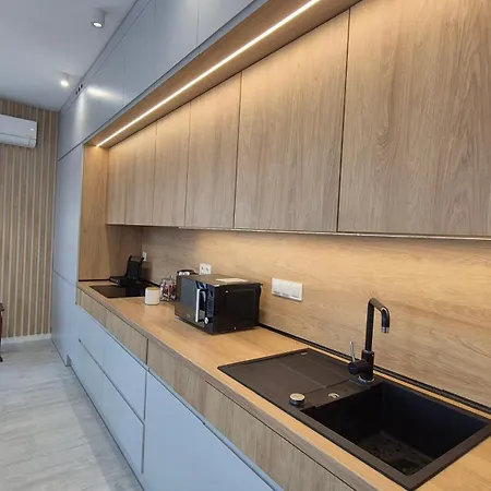 St Wojciech Hill Apartment, Free Parking, Air-conditioning, Self Check-in 24h 아파트 *