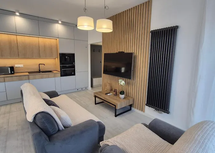 St Wojciech Hill Apartment, Free Parking, Air-conditioning, Self Check-in 24h Apartment Poznan