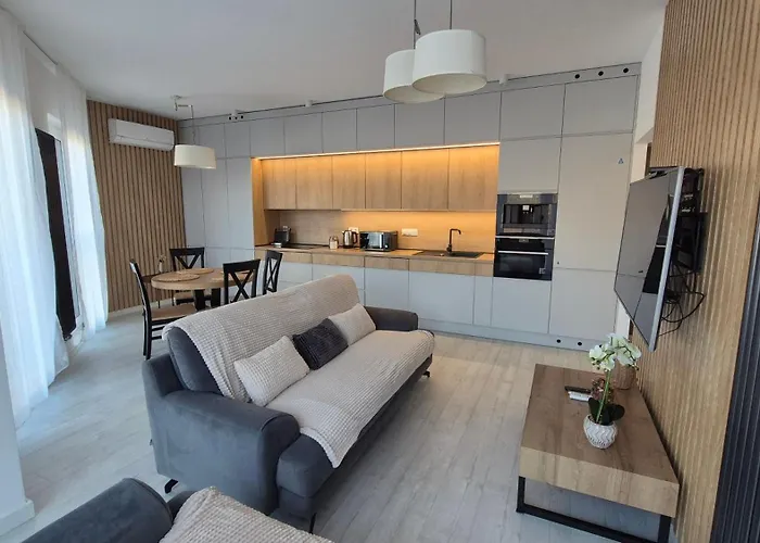 Apartment St Wojciech Hill Apartment, Free Parking, Air-conditioning, Self Check-in 24h *